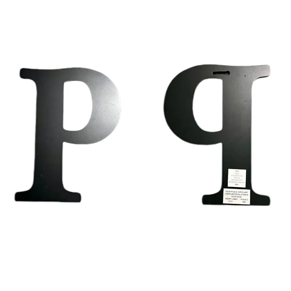 EUC “PLAY” Wall Decor Letters 12”